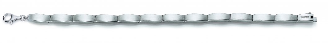 Bracelet aus rhodiniertem Silber